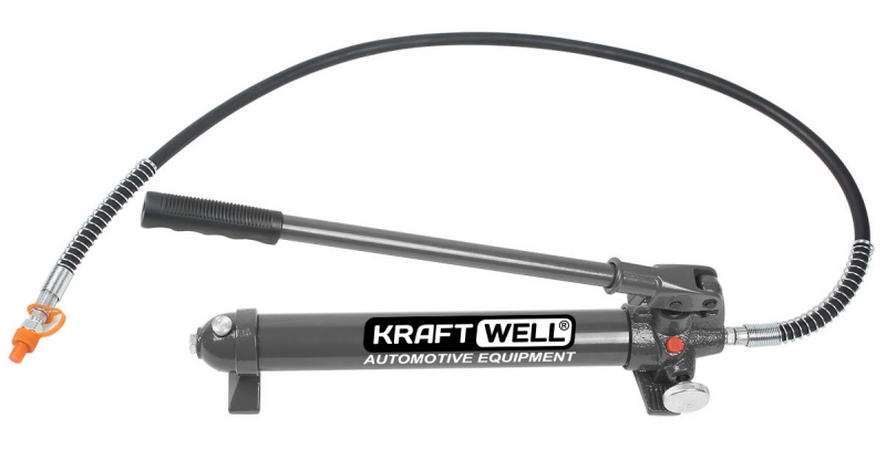 Гидравлический насос KraftWell KRWHP30, усилие 30 т, ручной Гидравлический насос KraftWell KRWHP30, усилие 30 т, ручной