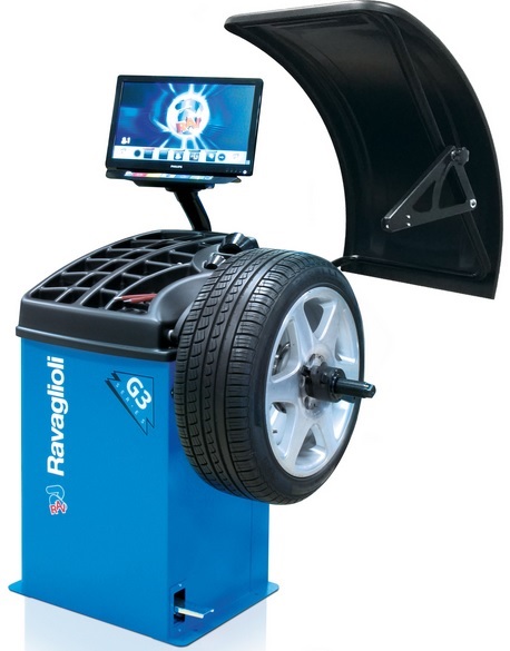 Балансировочный станок Ravaglioli G3.140WS, TFT-монитор Балансировочный станок Ravaglioli G3.140WS, TFT-монитор