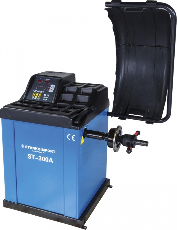 Балансировочный станок СтанкоИмпорт ST-300A, ручной ввод параметров, 10-24" Балансировочный станок СтанкоИмпорт ST-300A, ручной ввод параметров, 10-24"