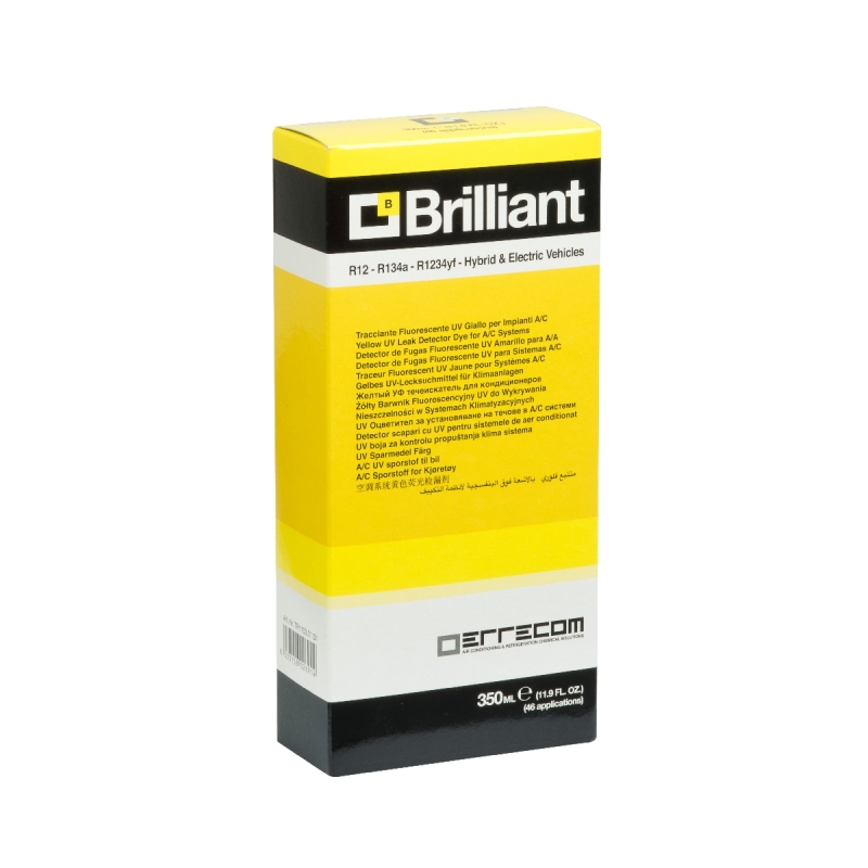 УФ жидкость ERRECOM Brilliant, 350 мл, для автокондиционеров УФ жидкость ERRECOM Brilliant, 350 мл, для автокондиционеров