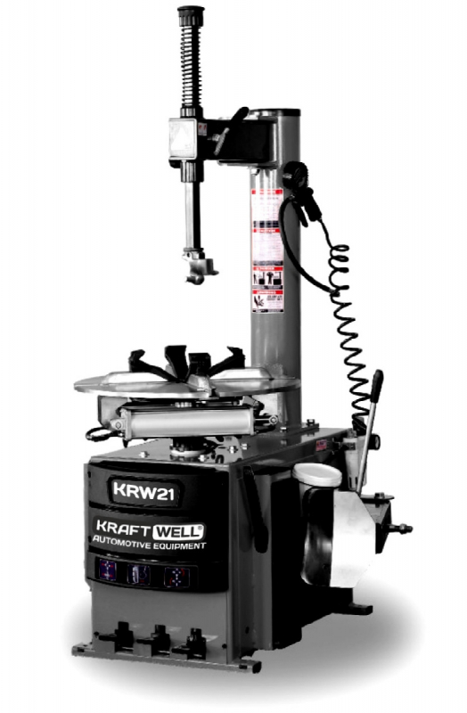 Шиномонтажный станок KraftWell KRW21, 10-21", полуавтомат Шиномонтажный станок KraftWell KRW21, 10-21", полуавтомат