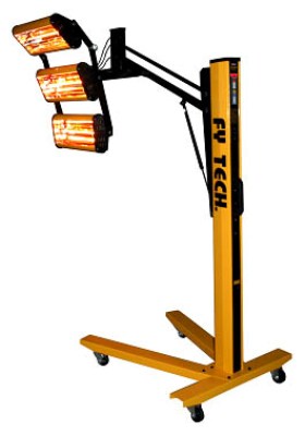 Мобильная инфракрасная сушка с тремя излучателями FY-3W Мобильная инфракрасная сушка с тремя излучателями FY-3W