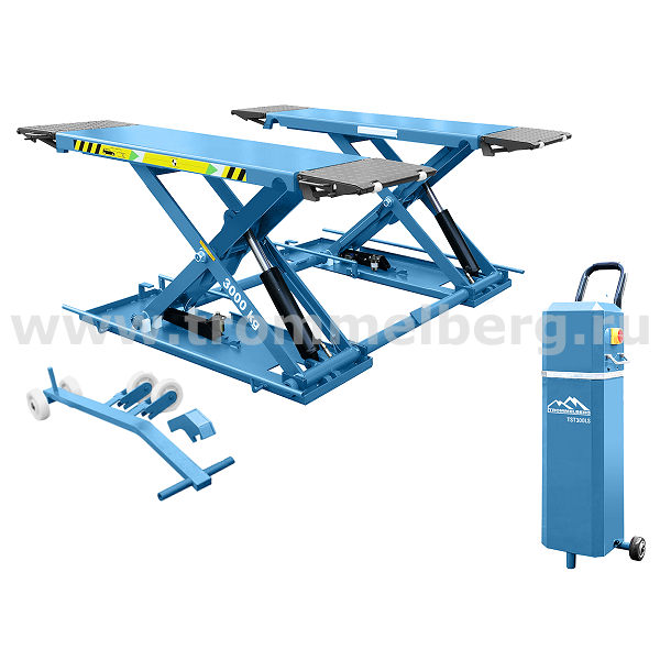 Подъёмник ножничный TROMMELBERG TST300LS, г/п 3т, подъем 1000 мм Подъёмник ножничный TROMMELBERG TST300LS, г/п 3т, подъем 1000 мм