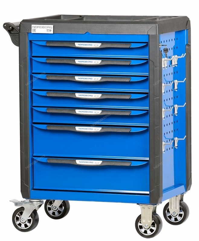 Тележка инструментальная NORDBERG T7P, 7 ящиков Тележка инструментальная NORDBERG T7P, 7 ящиков