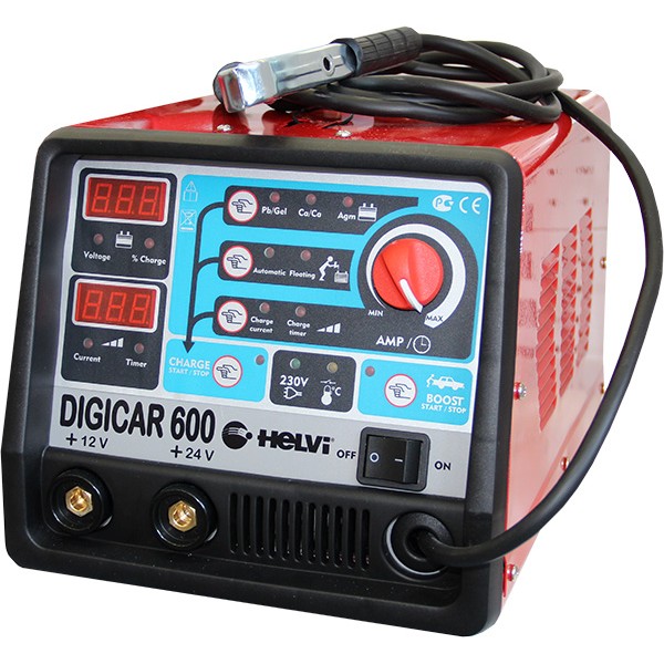 Пуско зарядное устройство HELVI Digicar 600 Пуско зарядное устройство HELVI Digicar 600