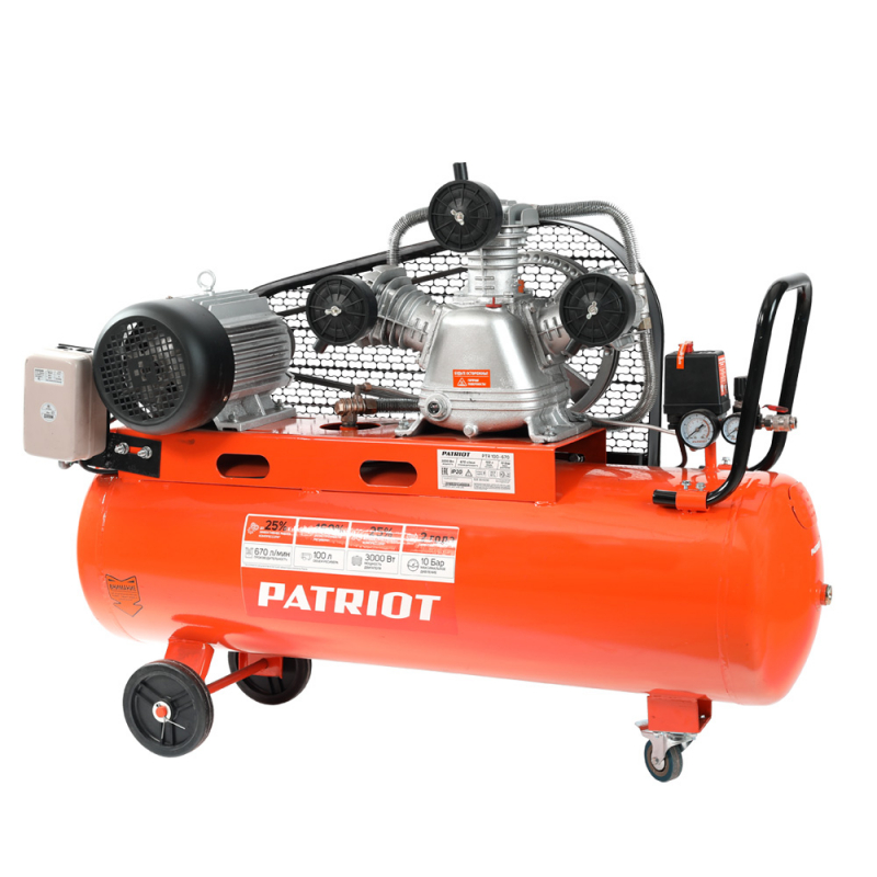Компрессор поршневой Patriot PTR 100-670 Компрессор поршневой Patriot PTR 100-670