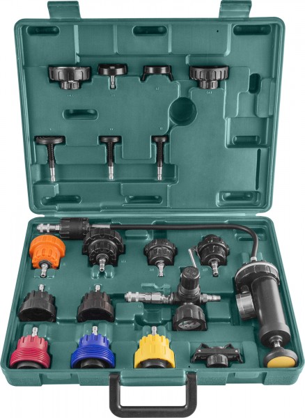 Тестер для проверки герметичности радиатора Jonnesway AE300100 (48145) Тестер для проверки герметичности радиатора Jonnesway AE300100 (48145)