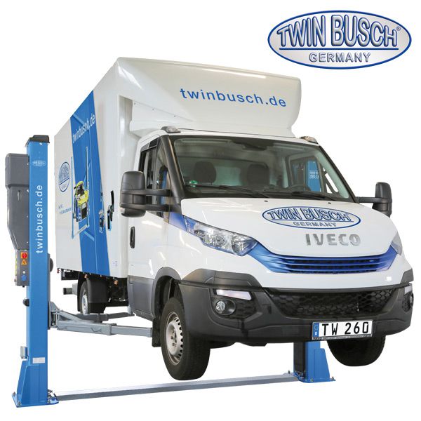 Двухстоечный подъемник Twin Busch TW260, г/п 6 т, электрогидравлический Двухстоечный подъемник Twin Busch TW260, г/п 6 т, электрогидравлический