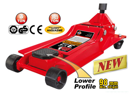 Домкрат подкатной гидравлический, низкопрофильный г/п 3,25 т Torin T83508 Домкрат подкатной гидравлический, низкопрофильный г/п 3,25 т Torin T83508