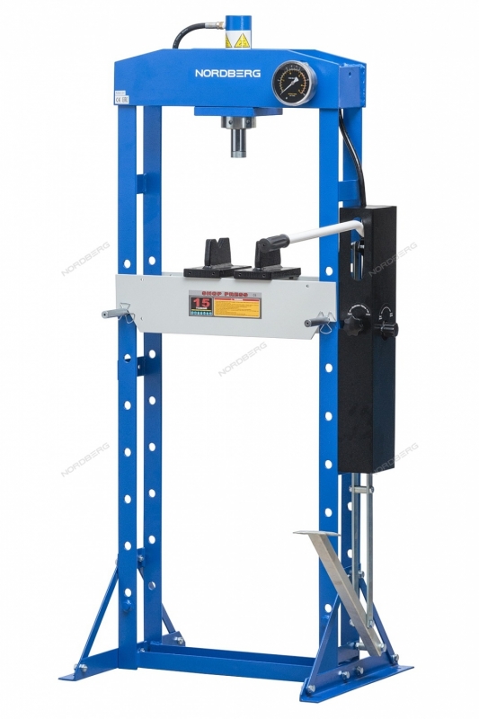 Пресс гидравлический напольный, усилие 15т NORDBERG N3615F Пресс гидравлический напольный, усилие 15т NORDBERG N3615F