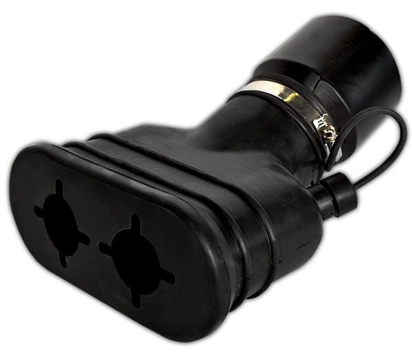 Насадка газоприемная неопреновая, плоская, на шланг 100мм Trommelberg CA102200100 Насадка газоприемная неопреновая, плоская, на шланг 100мм Trommelberg CA102200100