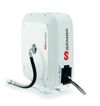 Катушка со шлангом автоматическая SAMOA 507300, диаметр 1/4", длина 10 м Катушка со шлангом автоматическая SAMOA 507300, диаметр 1/4", длина 10 м