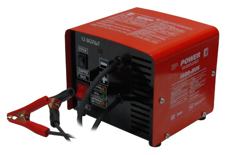 Пуско-зарядное устройство Autostart POWER I400-RUS, пусковой ток 190А Пуско-зарядное устройство Autostart POWER I400-RUS, пусковой ток 190А