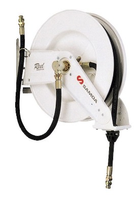 Катушка со шлангом автоматическая SAMOA 506222, диам. 1/2", длина 15м Катушка со шлангом автоматическая SAMOA 506222, диам. 1/2", длина 15м