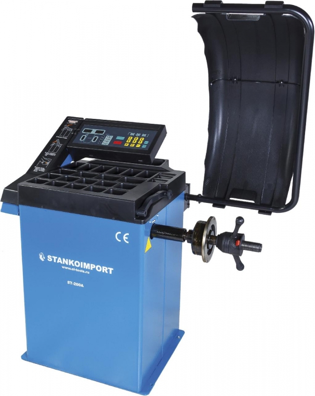 Балансировочный станок СтанкоИмпорт ST-200A, ручной ввод параметров, 10-24" Балансировочный станок СтанкоИмпорт ST-200A, ручной ввод параметров, 10-24"