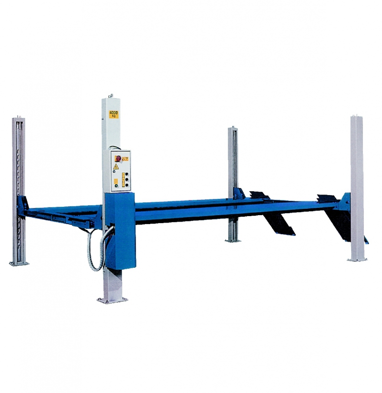 Четырехстоечный подъемник OMA 523, г/п 4 т, для слесарных работ Четырехстоечный подъемник OMA 523, г/п 4 т, для слесарных работ