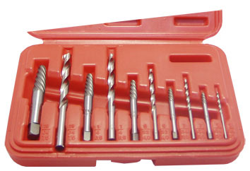 Набор экстракторов и сверел, 10 предм. KT TOOLS KA-7324K Набор экстракторов и сверел, 10 предм. KT TOOLS KA-7324K