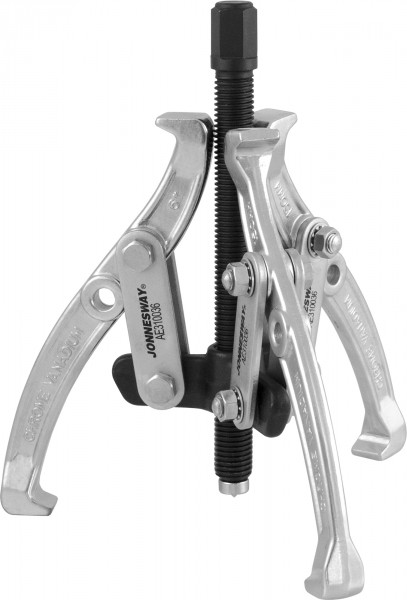Съемник с тремя поворотными захватами, 8" Jonnesway AE310037 (48126) Съемник с тремя поворотными захватами, 8" Jonnesway AE310037 (48126)