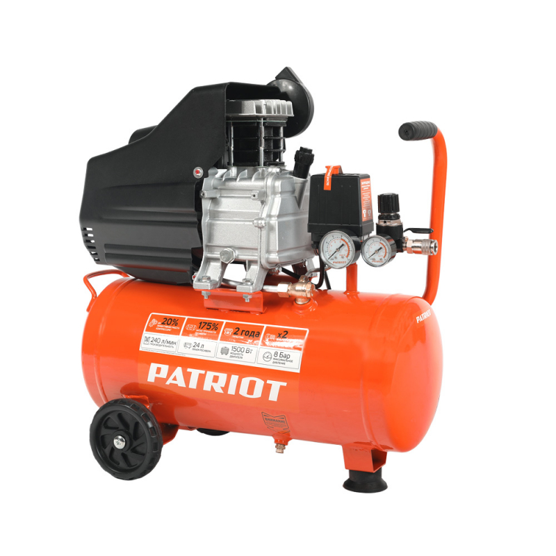 Компрессор масляный Patriot EURO 24-240 Компрессор масляный Patriot EURO 24-240