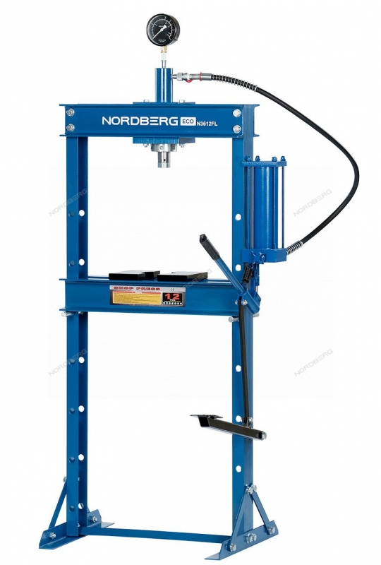 Гидравлический пресс Nordberg N3612FL, усилие 12 т Гидравлический пресс Nordberg N3612FL, усилие 12 т