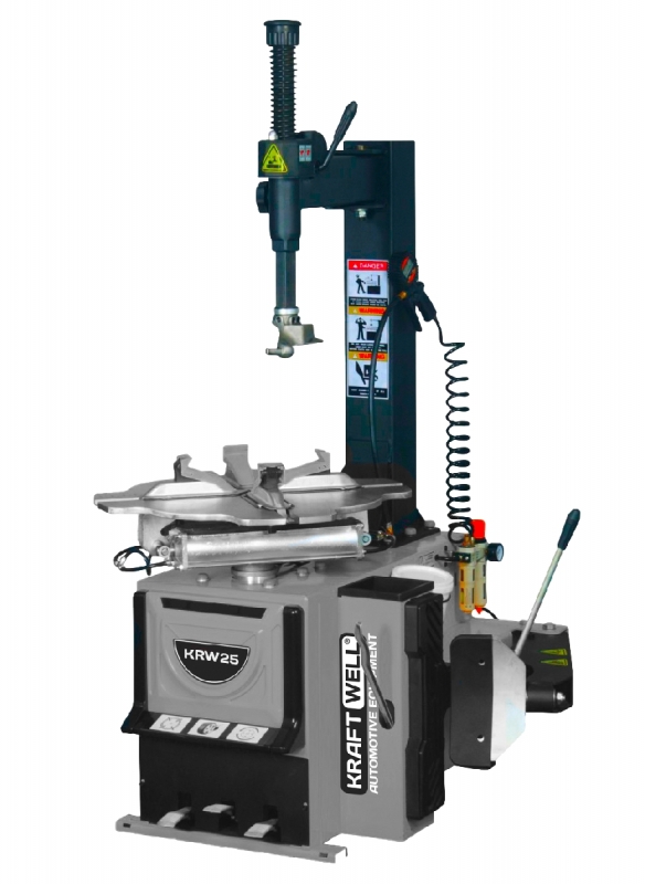Шиномонтажный станок KraftWell KRW25T, 9-25", полуавтомат Шиномонтажный станок KraftWell KRW25T, 9-25", полуавтомат