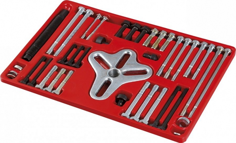 Съемник шкивов KT TOOLS KA-1046, 46 предметов Съемник шкивов KT TOOLS KA-1046, 46 предметов