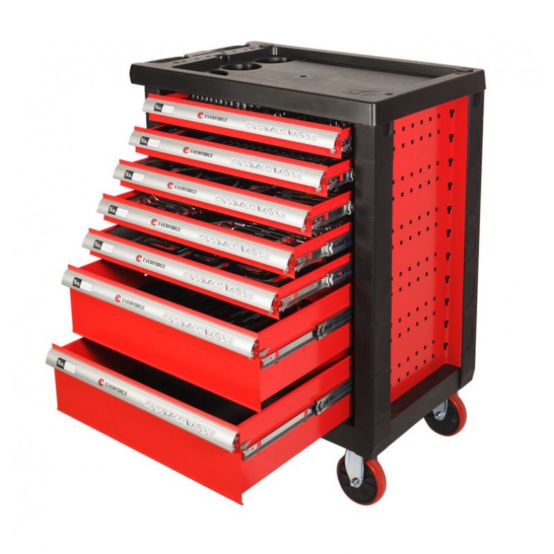 Тележка инструментальная Everforce EF-2202, с инструментом, 333 предмета Тележка инструментальная Everforce EF-2202, с инструментом, 333 предмета
