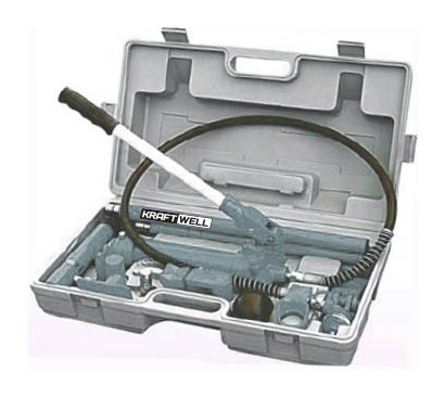 Набор гидравлического инструмента KraftWell KRWPH4, усилие 4 т Набор гидравлического инструмента KraftWell KRWPH4, усилие 4 т