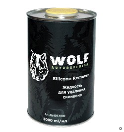 Жидкость для удаления силикона (1 л) WOLF 401.1000 Жидкость для удаления силикона (1 л) WOLF 401.1000