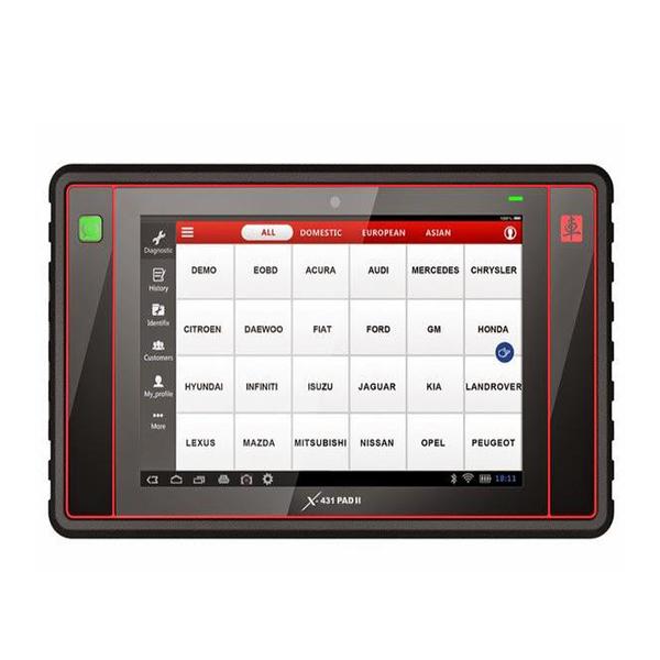 Сканер диагностический Launch X-431 PAD II Heavy Duty Сканер диагностический Launch X-431 PAD II Heavy Duty