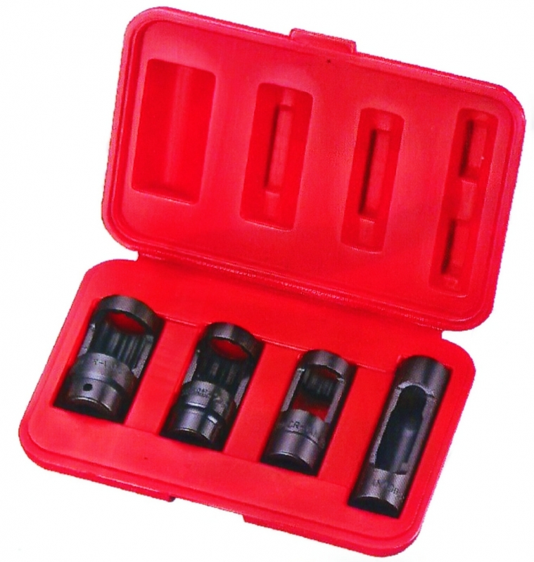 Набор съемников кислородных датчиков, 4 предм. WINMAX WT04A2096 Набор съемников кислородных датчиков, 4 предм. WINMAX WT04A2096