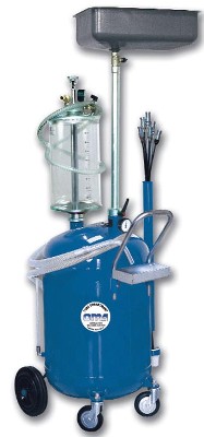 Комбинированное пневматическое устройство для сбора отработанного масла. 80 л OMA 839 Комбинированное пневматическое устройство для сбора отработанного масла. 80 л OMA 839