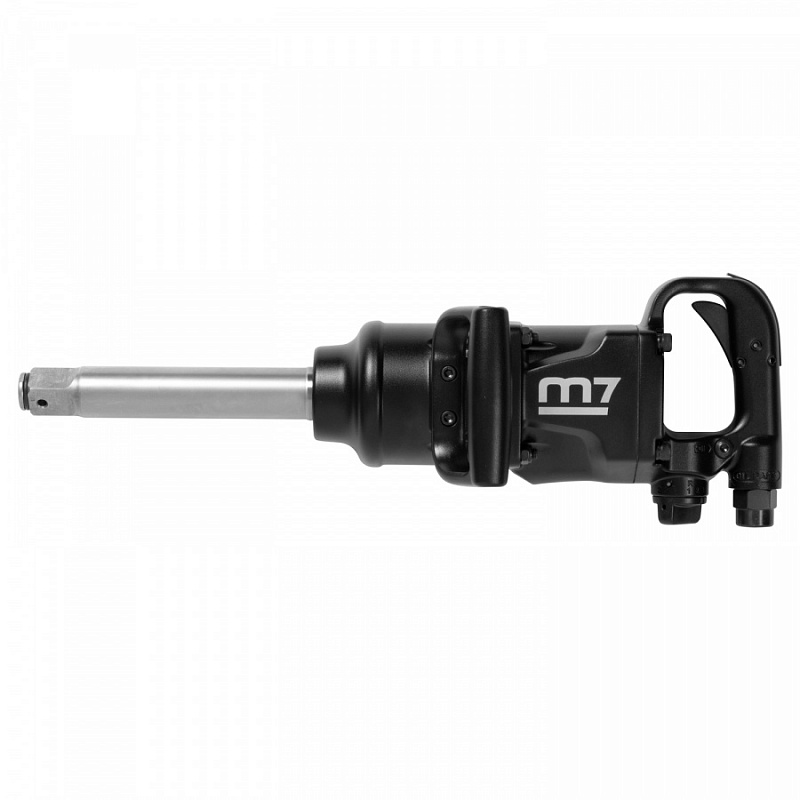 Гайковерт пневматический ударный 1", 3390 Нм, удлиненный MIGHTY SEVEN NC-8332-6 Гайковерт пневматический ударный 1", 3390 Нм, удлиненный MIGHTY SEVEN NC-8332-6