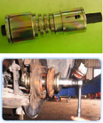 Съемник подшипников ступицы MB, BMW, VW KT TOOLS KA-6927 Съемник подшипников ступицы MB, BMW, VW KT TOOLS KA-6927
