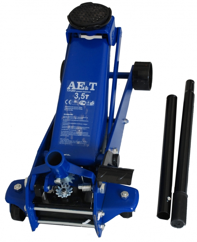 Домкрат подкатной AE&T T31203 3,5 т Домкрат подкатной AE&T T31203 3,5 т