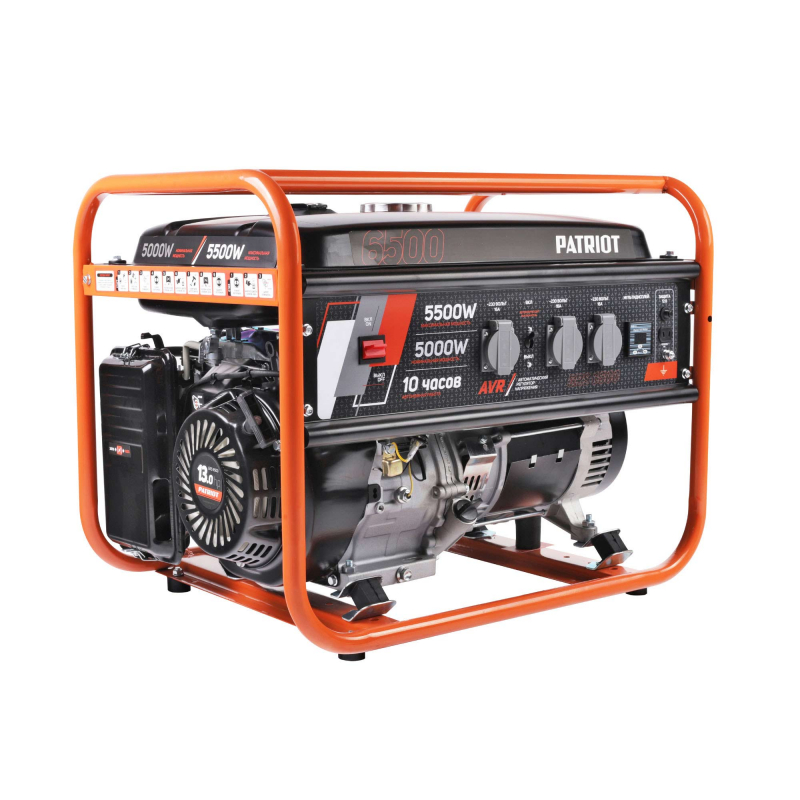 Бензиновый генератор Patriot GRS 6500 Бензиновый генератор Patriot GRS 6500