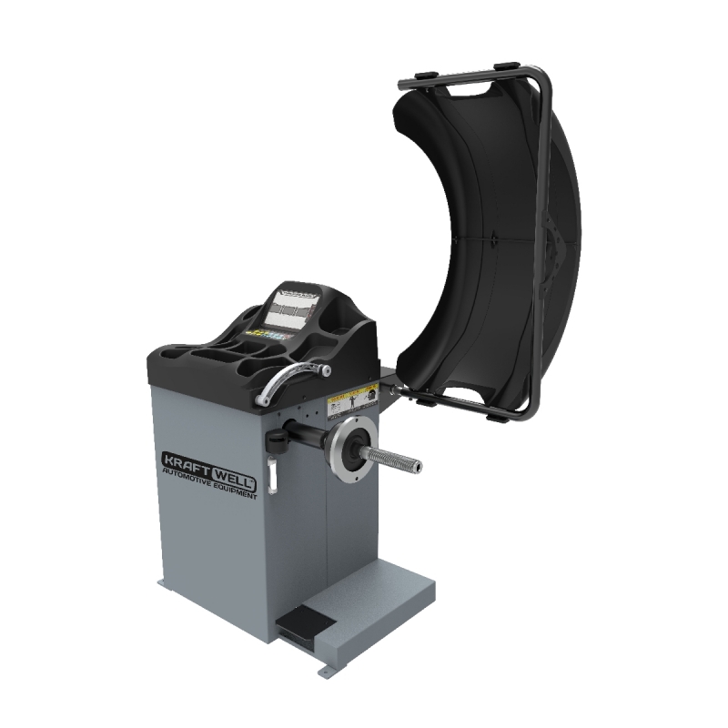 Балансировочный станок KraftWell KRW243, автоматический, цифровой монитор Балансировочный станок KraftWell KRW243, автоматический, цифровой монитор