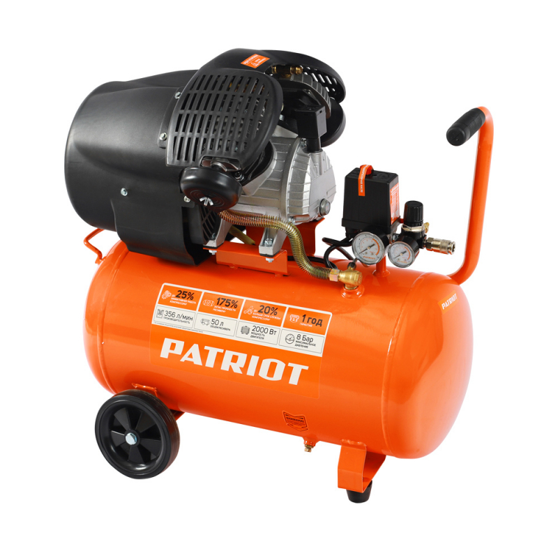 Компрессор масляный Patriot LRM 50-356 CV Компрессор масляный Patriot LRM 50-356 CV