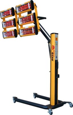 Мобильная инфракрасная сушка с шестью излучателями FY-6W Мобильная инфракрасная сушка с шестью излучателями FY-6W