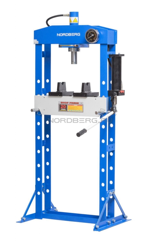 Пресс гидравлический напольный, усилие 20т NORDBERG N3620 Пресс гидравлический напольный, усилие 20т NORDBERG N3620