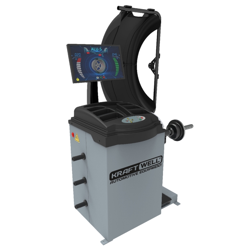 Балансировочный станок KraftWell KRW245, автомат, УЗ датчик Балансировочный станок KraftWell KRW245, автомат, УЗ датчик