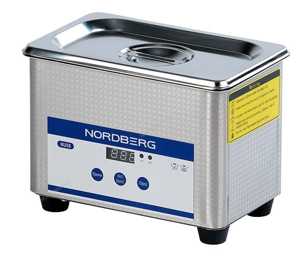 Ультразвуковая ванна Nordberg NU08, без подогрева, 0,8 л Ультразвуковая ванна Nordberg NU08, без подогрева, 0,8 л