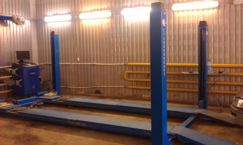 Пост сход-развал 3D Пост сход-развал 3D