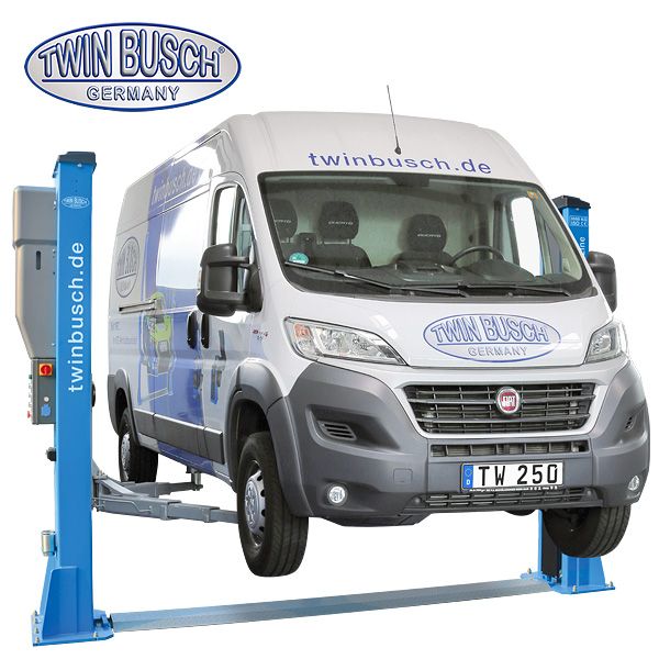 Двухстоечный подъемник Twin Busch TW250, г/п 5 т, электрогидравлический Двухстоечный подъемник Twin Busch TW250, г/п 5 т, электрогидравлический