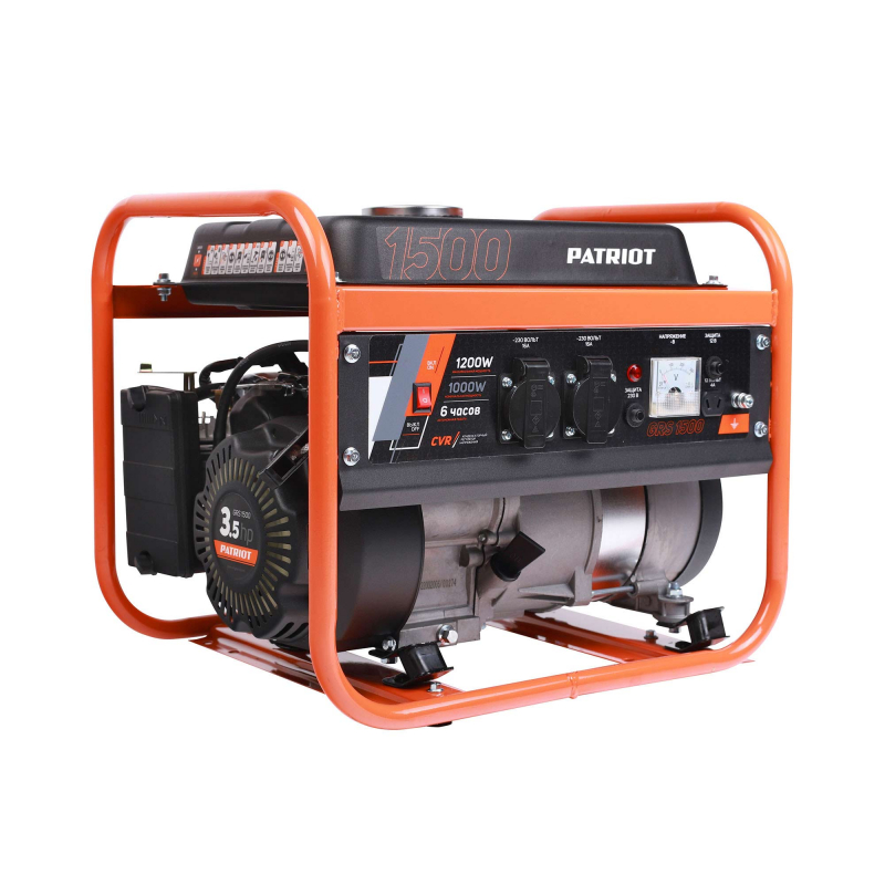 Бензиновый генератор Patriot GRS 1500 Бензиновый генератор Patriot GRS 1500