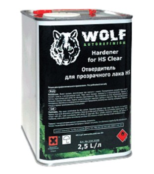 Отвердитель для прозрачного лака HS (2.5 л) WOLF 220.2500 Отвердитель для прозрачного лака HS (2.5 л) WOLF 220.2500