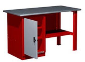 Слесарный металлический однотумбовый верстак FERRUM 01.100 Слесарный металлический однотумбовый верстак FERRUM 01.100