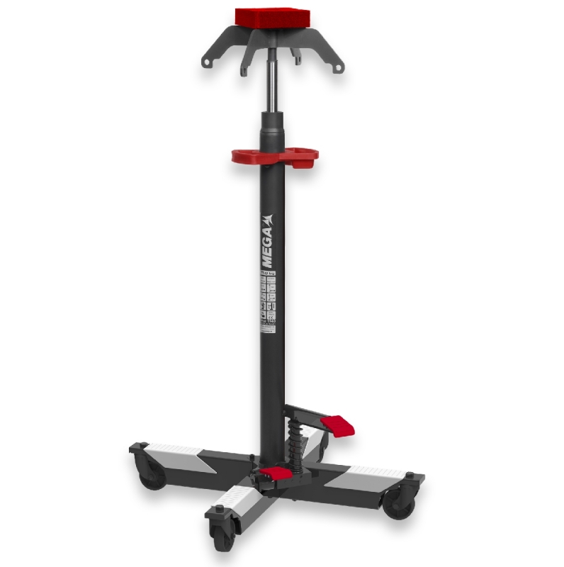 Трансмиссионная стойка MEGA TRS750_grey, г/п 750 кг, гидравлическая Трансмиссионная стойка MEGA TRS750_grey, г/п 750 кг, гидравлическая