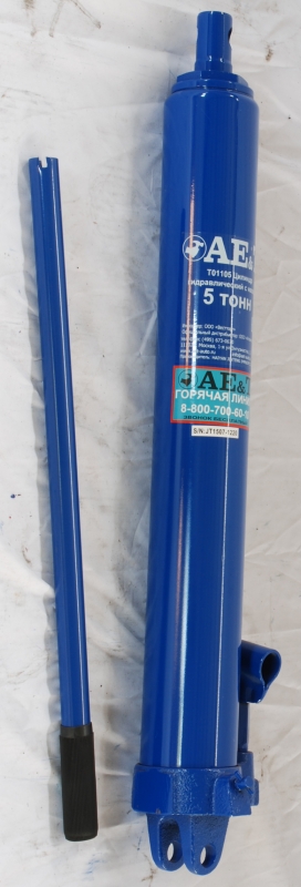 Гидравлический цилиндр AE&T T01105 5 т с насосом Гидравлический цилиндр AE&T T01105 5 т с насосом