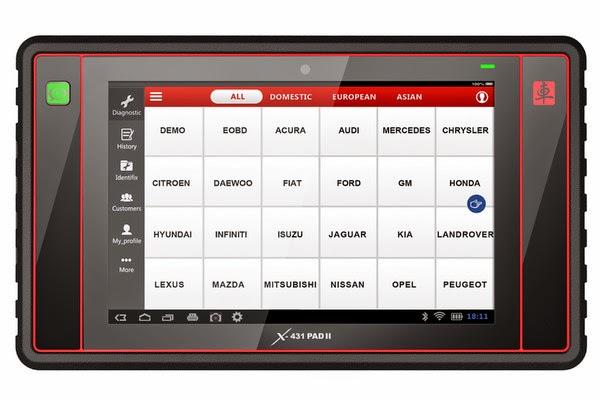 Сканер диагностический Launch X-431 PAD II Сканер диагностический Launch X-431 PAD II